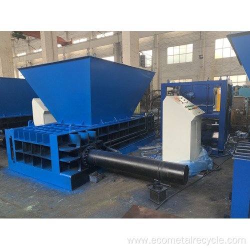 Hydraulic Horizontal Aluminum Cans Press Baler Machine